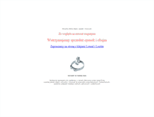 Tablet Screenshot of opaski.zegary-dzwony.pl